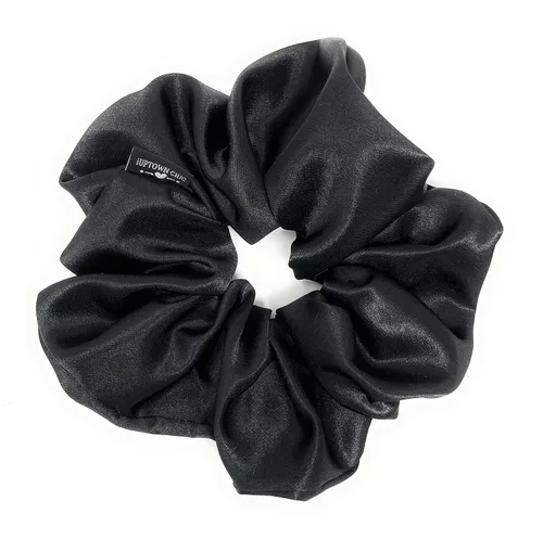 Vista 19 de XL Satin Scrunchie for Thick Hair – Oversized Hair Scrunchy for Ponytail Bun or Sleeping – Frizz Free Satin Hair Tie for Women and Girls