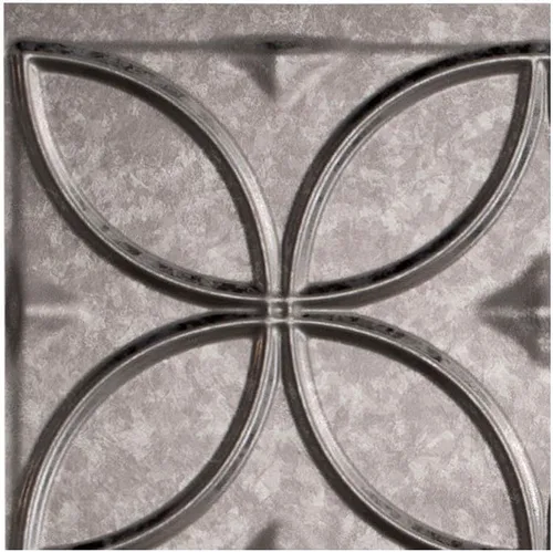 Vista 8 de FASÄDE Anillos Panel de Revestimiento Decorativo de Vinilo de 18 x 24 pulgadas en Bronce Argent (Paquete de 5)