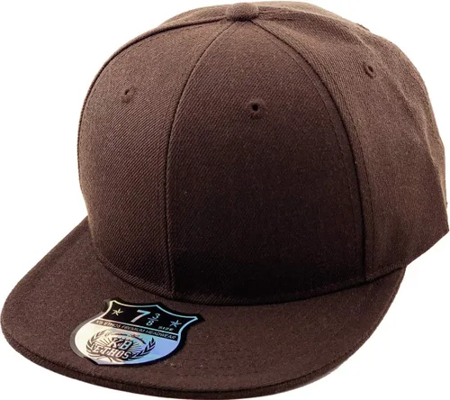 Vista 21 de KBETHOS® Gorra ajustada original de ala plana de 6 paneles 01. Negro