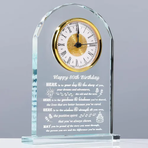 Vista 14 de Movdyka Regalos de 70 cumpleaños para mujeres y hombres – Reloj de cristal personalizado 1956 70 años de edad regalo para ella él – Ideas de regalos