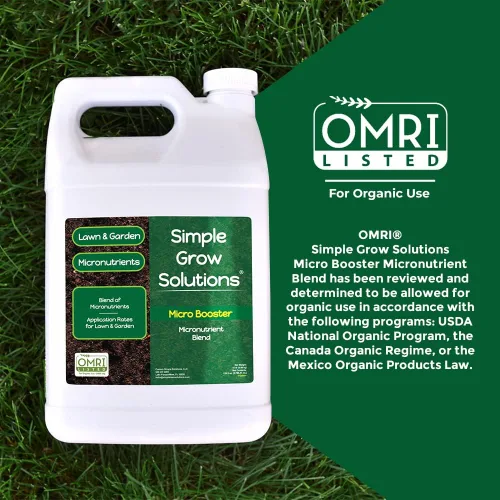 Vista 2 de Fertilizante orgánico de micronutrientes para césped, soluciones simples de cultivo, fertilizante de jardín y césped, cultivador, jardinero