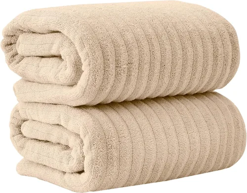 Vista 24 de Great Bay Home Juego de 6 toallas de mano – Toallas 100% algodón – Toallas absorbentes y de secado rápido para el baño (Duna)