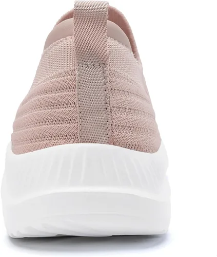 Vista 3 de PPQ Zapatos deportivos para caminar para mujer, ligeros, cómodos, transpirables, para viajar