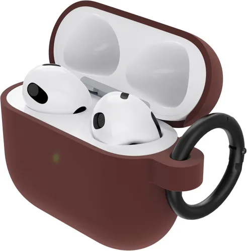 Vista 7 de OtterBox Estuche Soft Touch para Apple AirPods (3ª generación) - Black Taffy (Negro)