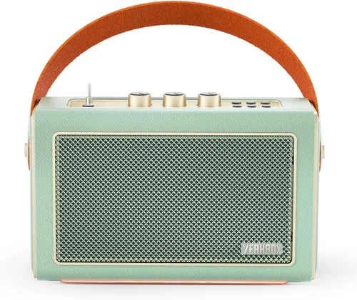 Vista 10 de YEAHBOX Starro - Altavoz Bluetooth de 3 vías con doble DSP, Bluetooth 5.3, graves y agudos ajustables, modo de ruido blanco, control de aplicación