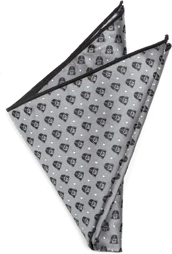 Vista 3 de Star Wars Darth Vader - Cuadrado de bolsillo con lunares grises, Gris