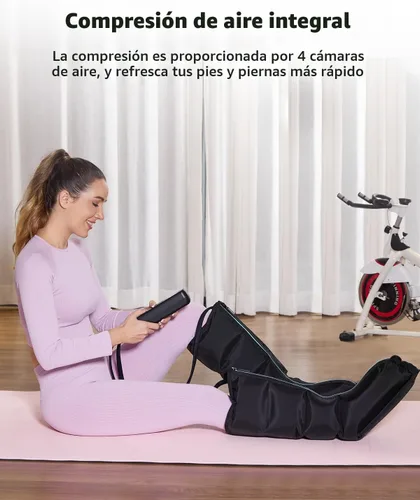 Vista 2 de Masajeador de piernas CINCOM para circulación y alivio del dolor, FSA - HSA (sin calefacción)