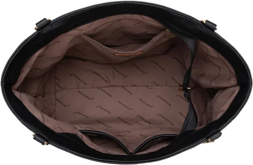 Vista 6 de Montana West - Bolso de mano grande para mujer con asa superior sobredimensionada y bolsos con cadena XL-negro