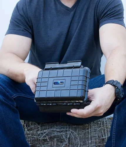 Vista 3 de CASEMATIX Funda de viaje para disco duro externo compatible con GTechnology GDrive Mobile de 1 Tb, 2 Tb, 4 TB USB 3.0 o USB C discos duros