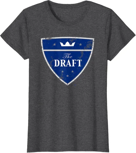 Vista 5 de H2H The Draft Fantasy Camiseta de fútbol, Negro