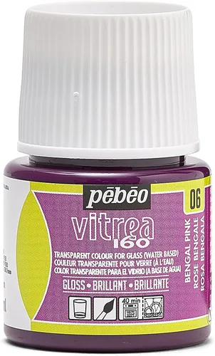 Vista 22 de Pebeo Vitrea 160 - Botella de diluyente para pintura de vidrio (45 ml)