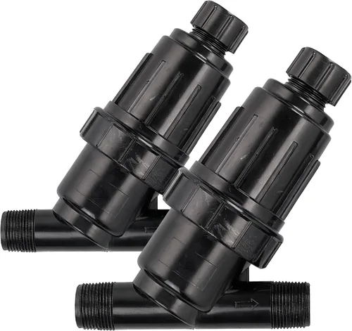 Vista 4 de Orbit 67736 Filtro Y de goteo MPT para riego por goteo de 3/4", negro