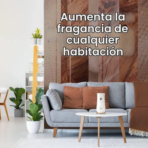 Vista 9 de Glade Kit automático de repuesto y soporte de aerosol, ambientador para el hogar y el baño, maderas de cachemira, 6.2 onzas