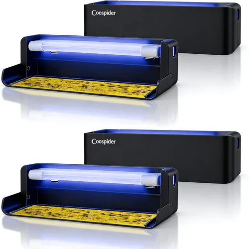 Vista 11 de Trampa de luz UV para moscas de frutas, para interiores, para restaurantes