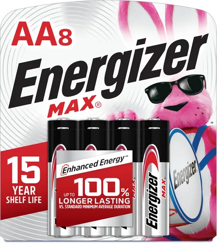 Vista 9 de Energizer MAX - Pilas AA (paquete de 2), pilas alcalinas doble A