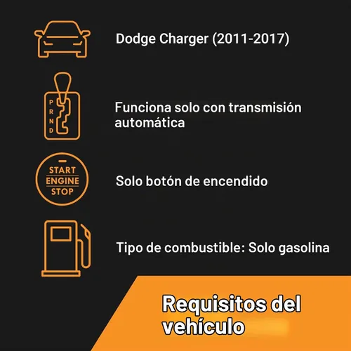 Vista 2 de Start-X Kit de arranque remoto para vehículos Dodge Charger (2011, 2012, 2013, 2014, 2015, 2016, 2017) Encendido de arranque Instalación Plug &