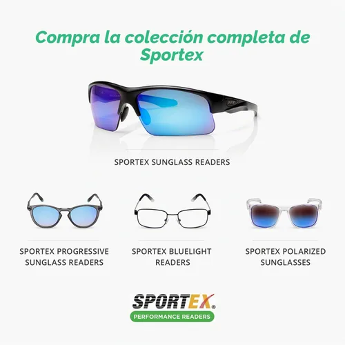 Vista 8 de SPORTEX SAV Men's Ar4160 Reading Glasses - Flexible, Durable, Ultra-Lightweight, High-Performance Readers For Men Azul