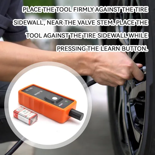 Vista 5 de EL-50448 TPMS Herramienta de reaprendizaje para sensor de neumáticos GM, herramienta de reinicio TPMS, herramienta de activación del sistema