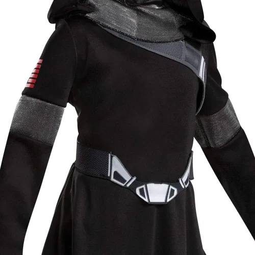 Vista 5 de Girls Snake Eyes Costume for Kids Deluxe Official GI Joe Costume with Mask