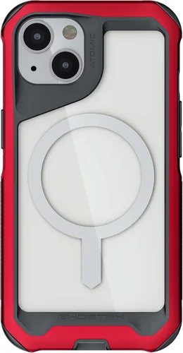 Vista 12 de Ghostek ATOMIC - Funda delgada para Galaxy S21 con parachoques de metal de aluminio y diseño trasero transparente, protección resistente que absorbe