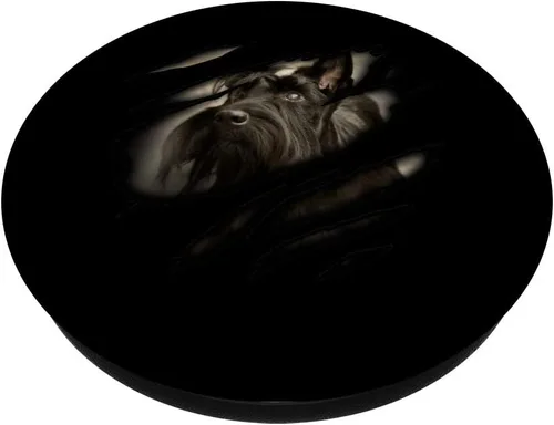 Vista 2 de Scottish Terrier in mí, diseño Dogdesign, Pedigree Dog PopSockets PopGrip: agarre intercambiable para teléfonos y tabletas