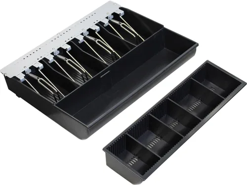 Vista 4 de Adesso Cajón de efectivo POS de 13" con bandeja extraíble MRP-13CD