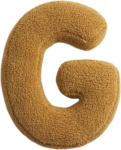 Vista 12 de Inglés Letras Almohada ABCD Letras Cojín Creativo Decorativo Almohadas