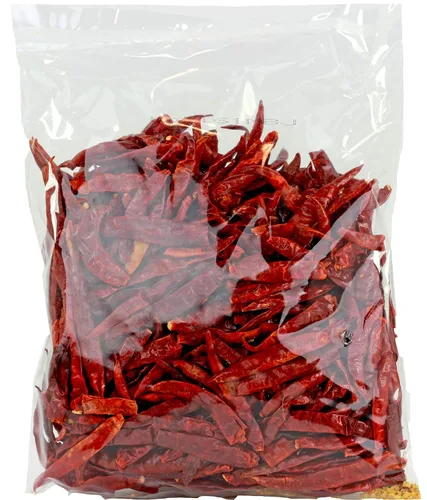 Vista 2 de Chili secos tailandeses, muy picantes (7oz)