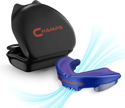 Vista 11 de Champs MMA Protector Bucal Transpirable para Boxeo, MMA, Jiu Jitsu, Muay Thai, Lucha Libre y Deportes de Combate – Diseño de Fácil Ajuste, Hervir