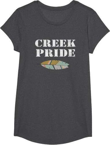 Vista 41 de Creek Native American Pride - Camiseta, Negro, S