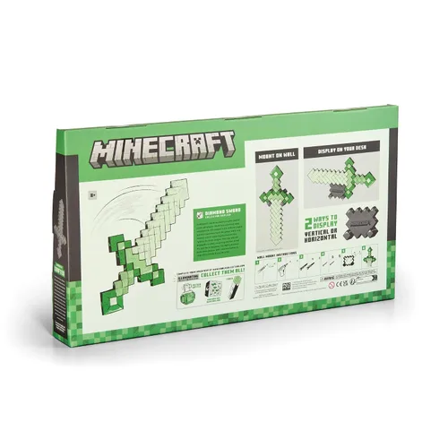 Vista 8 de The Noble Collection Minecraft Diamond Sword Collector Replica