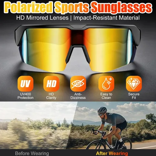 Vista 9 de OBEST - Lentes impermeables con Bluetooth para hombres y mujeres, UV400
