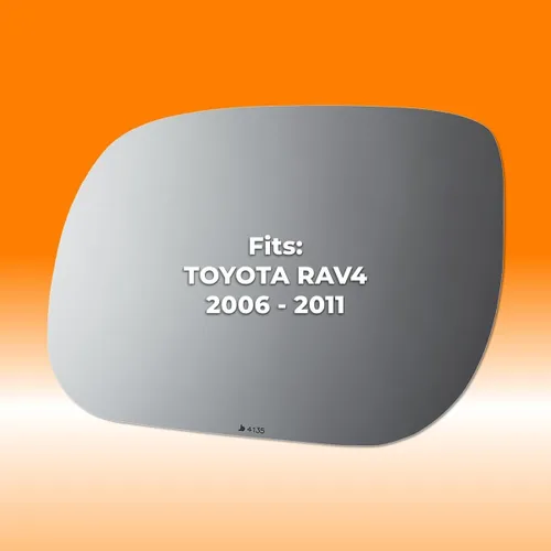 Vista 3 de Burco 4135 Espejo de repuesto plano para lado del conductor (monte no incluido) para RAV4 2006-2011 (2006, 2007, 2008, 2009, 2010, 2011)