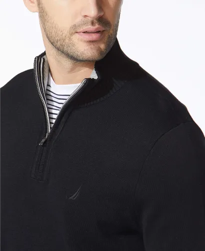 Vista 4 de Nautica - Sudadera con un cuarto de cremallera para hombre
