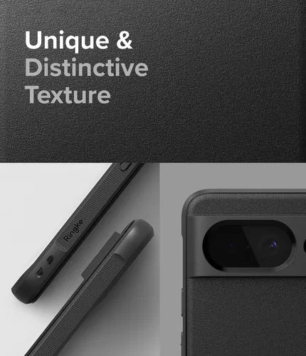 Vista 5 de Ringke Onyx - Funda compatible con Google Pixel 8 [negra] + doble película fácil compatible con Google Pixel 8