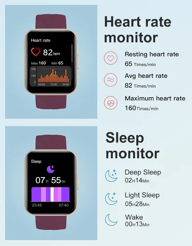 Vista 3 de Relojes inteligentes para hombres y mujeres (respuestas/hacer llamadas) compatibles con teléfonos iPhone Android, reloj inteligente de 1.85