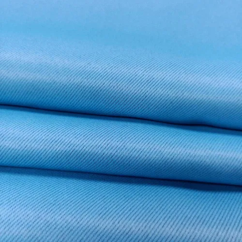 Vista 4 de 1 panel de cortinas opacas blancas y azules para niños