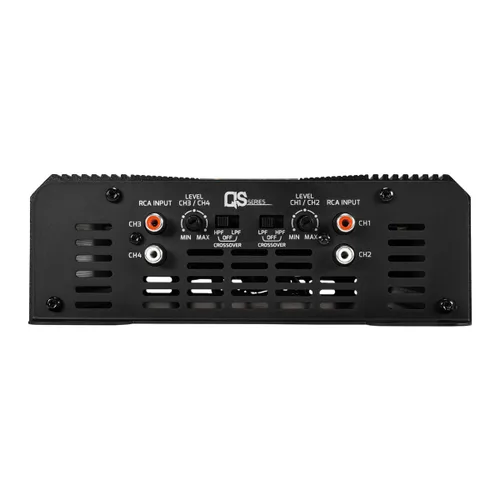Vista 7 de PRV Audio QS800.4 Amplificador de audio para coche compacto de 4 canales de 2 ohmios 4 x 220 vatios RMS a 2 Ohm - 800 vatios Amp 12 voltios Amp