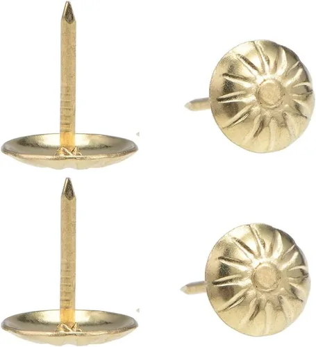 Vista 11 de Tachuelas de Tapicería Antiguas 400PCS, Clavos Tachuelas para Muebles, Clavos de Tapicería de 7/16 Pulgadas para Sofá, Silla, Cama y Otros Muebles