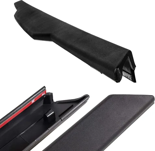 Vista 8 de ECOTRIC Moldura de tapa de portón trasero compatible con Nissan Titan Pickup 2004-2012 Reemplazo para 934867S200, 93486-7S200 NI1904102 Tapa
