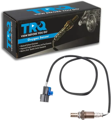 Vista 347 de TRQ Sensor de Oxígeno O2 de 4 Hilos de Banda Estrecha Compatible con VW Atlas 2.0L 2018-21, VW GTI 2.0L 2016-18, Audi A3 Quattro 2.0L 2015-18, VW
