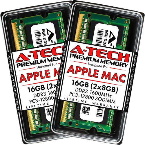 Vista 12 de A-Tech 4 GB de RAM para Apple MacBook Pro (mediados de 2012), iMac (finales de 2012, principios/finales de 2013, finales de 2014, mediados de 2015)
