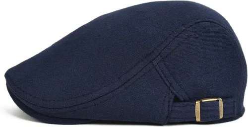 Vista 27 de VOBOOM Hombres Newsboy Cap Algodón Flat Ivy Gatsby Driving Hat