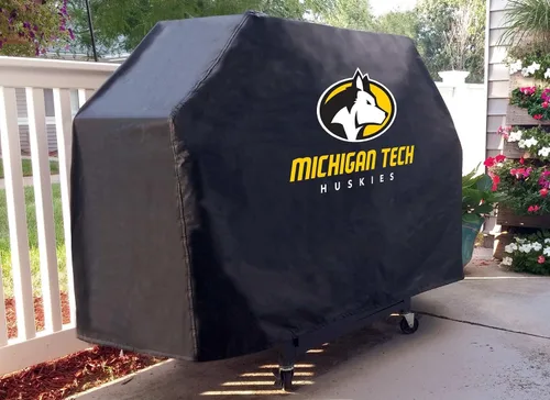 Vista 3 de Cubierta para parrilla de 72" Michigan Tech University
