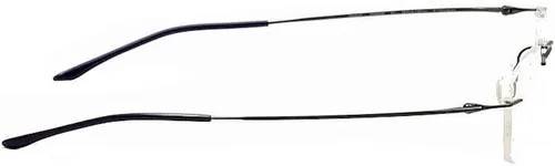 Vista 19 de Charmant Eyeglasses TI8600 TI/8600 SI - Marco óptico sin montura plateada de 0.748 x 5.512 in