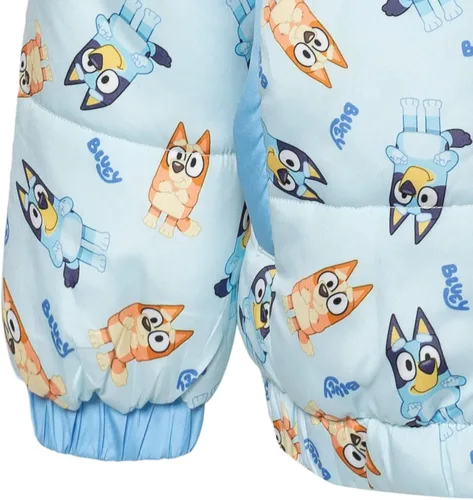 Vista 7 de Bluey Abrigo de invierno de moda con cremallera para bingo