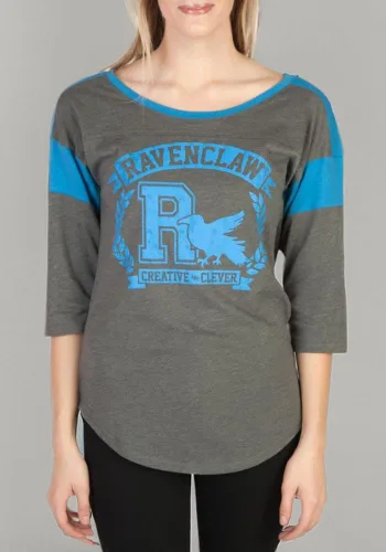 Vista 3 de Harry Potter Ravenclaw - Camiseta atlética raglán