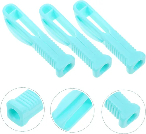 Vista 2 de Hemoton Abridor de laboratorio 6 unids mini abrebotellas reutilizable plástico frasco rompedor ranura diseño enfermera herramienta
