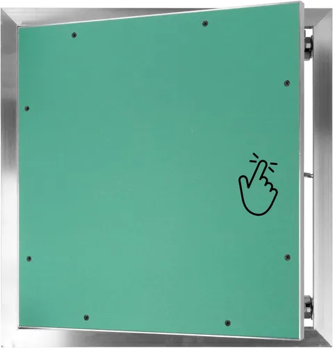 Vista 11 de Repa Market Panel de Acceso de 4 x 4 Pulgadas para Paneles de Yeso/Cubierta de Orificio de Pared de Acero con Recubrimiento en Polvo Blanco/Panel