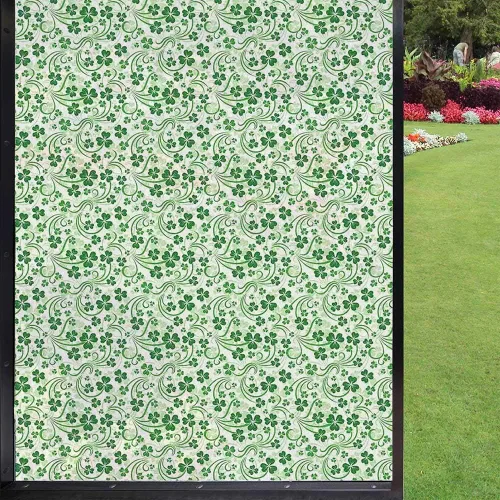 Vista 17 de Película de privacidad antigua para ventana, detalle de incrustaciones y tallas geométricas, arquitectura de la tumba del Taj Mahal, película